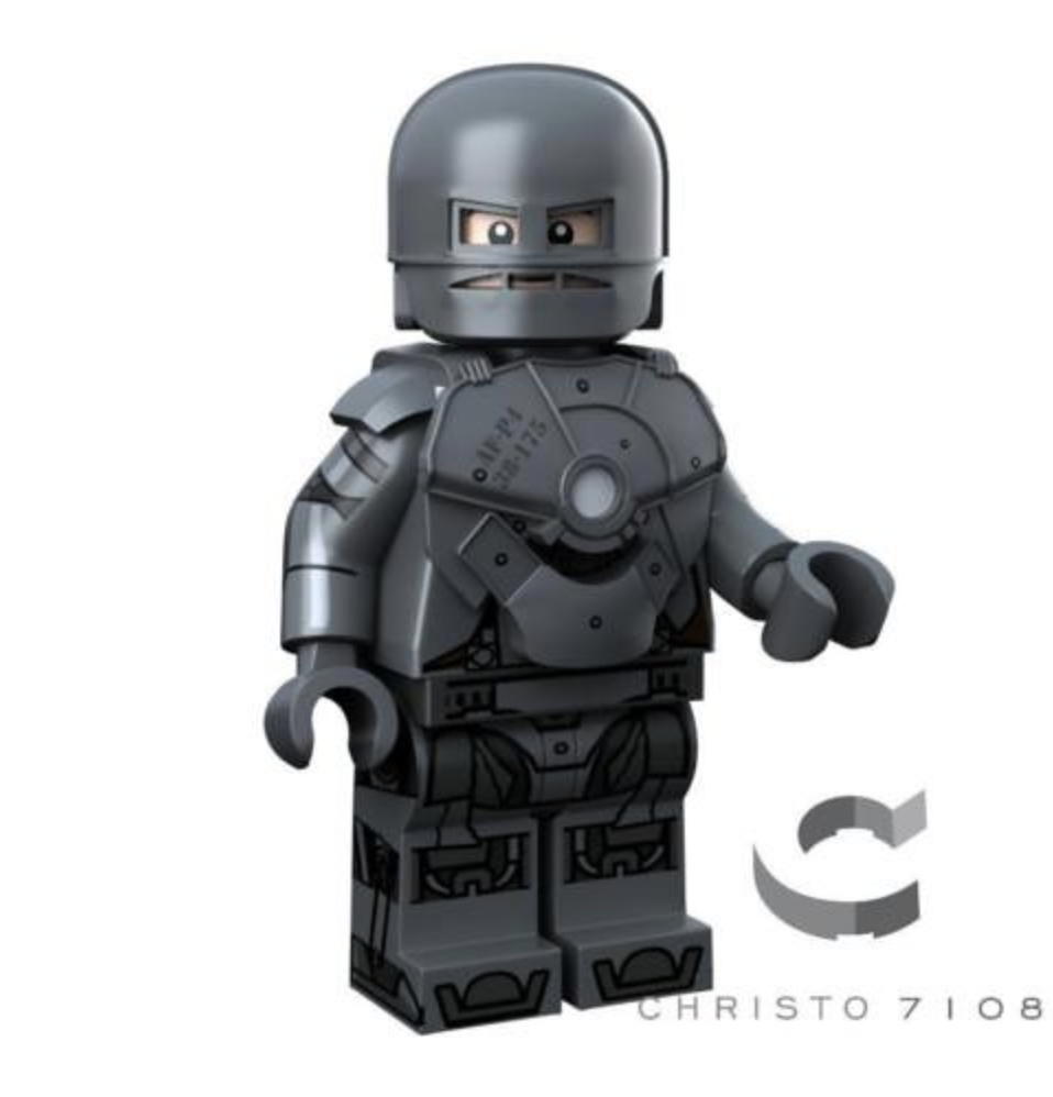 custom marvel ironman minifigure