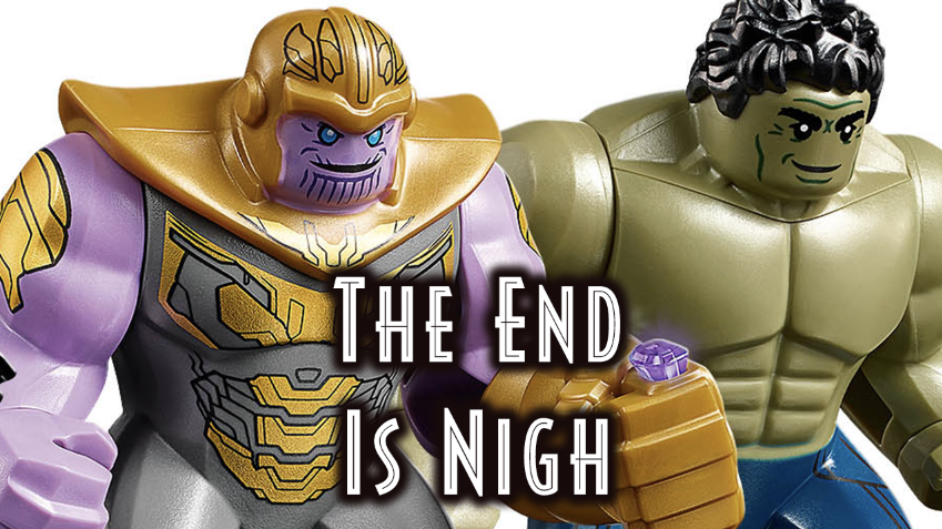 LEGO Avengers Endgame - The End Is Nigh Graphics - Thanos and Hulk Bigfigs