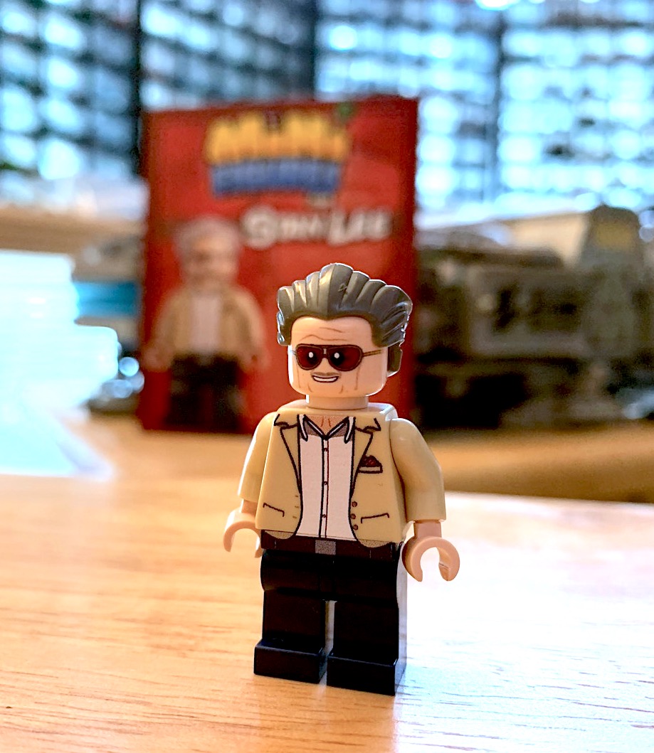 The Marvel Comics Stan Lee Superheros Custom lego Minifigure 