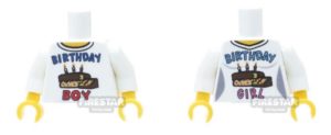 create your own lego minifigures Customized birthday torsos