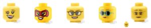 create your own lego minifigures Female LEGO Heads