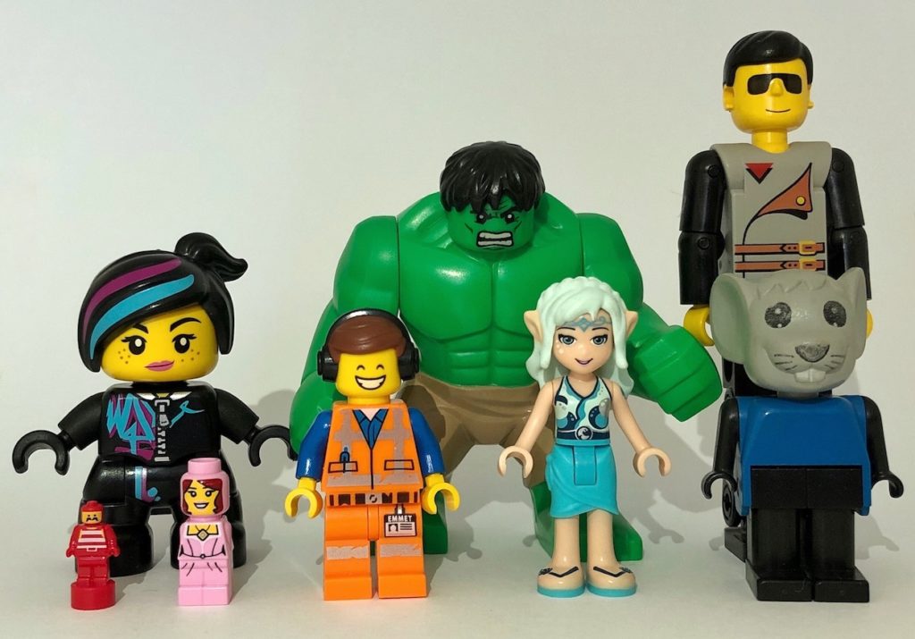 types of lego figures