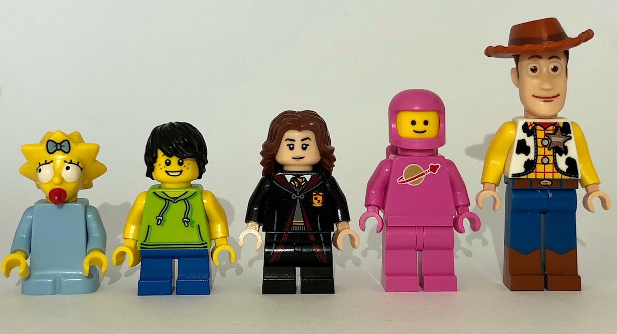 NEW LEGO 5 RANDOM CHILDREN MINIFIG LOT minifigure figure girl boy kids
