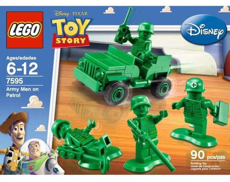 LEGO Army - Image of LEGO Set 7595 Army Men on Patrol