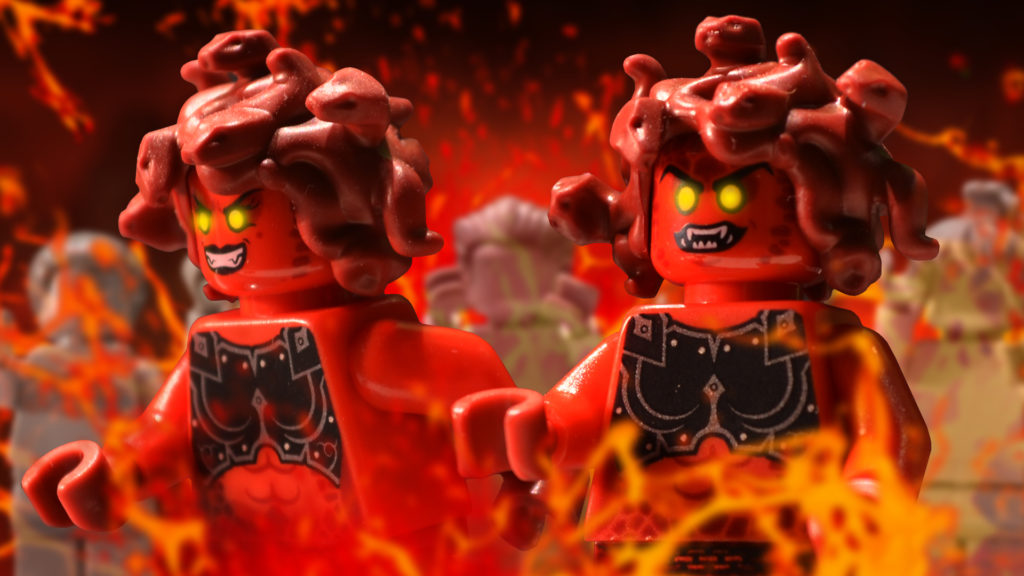 lego monsters gorgons