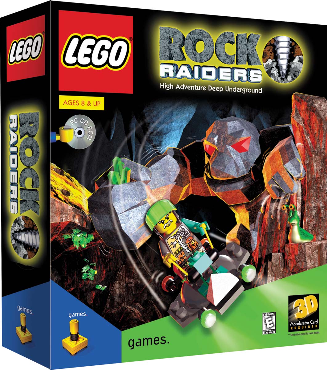 lego rock raiders vehicles