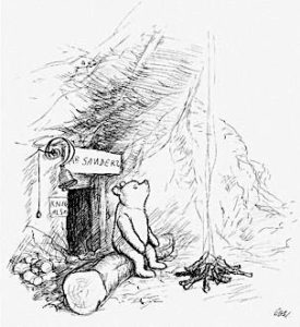 Illustration of Winnie the Pooh