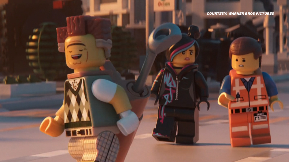 Lego movie 2 president sales business