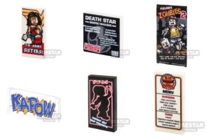 custom lego movies and comics accessories