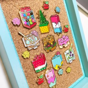 Caitlin Peters Stackable Snacks pins