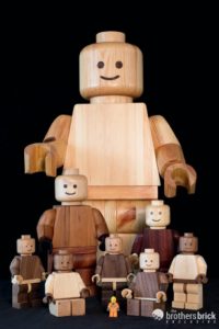 Craig Daniel wooden lego minifigures