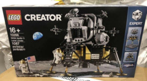 LEGO Lunar Lander on Box