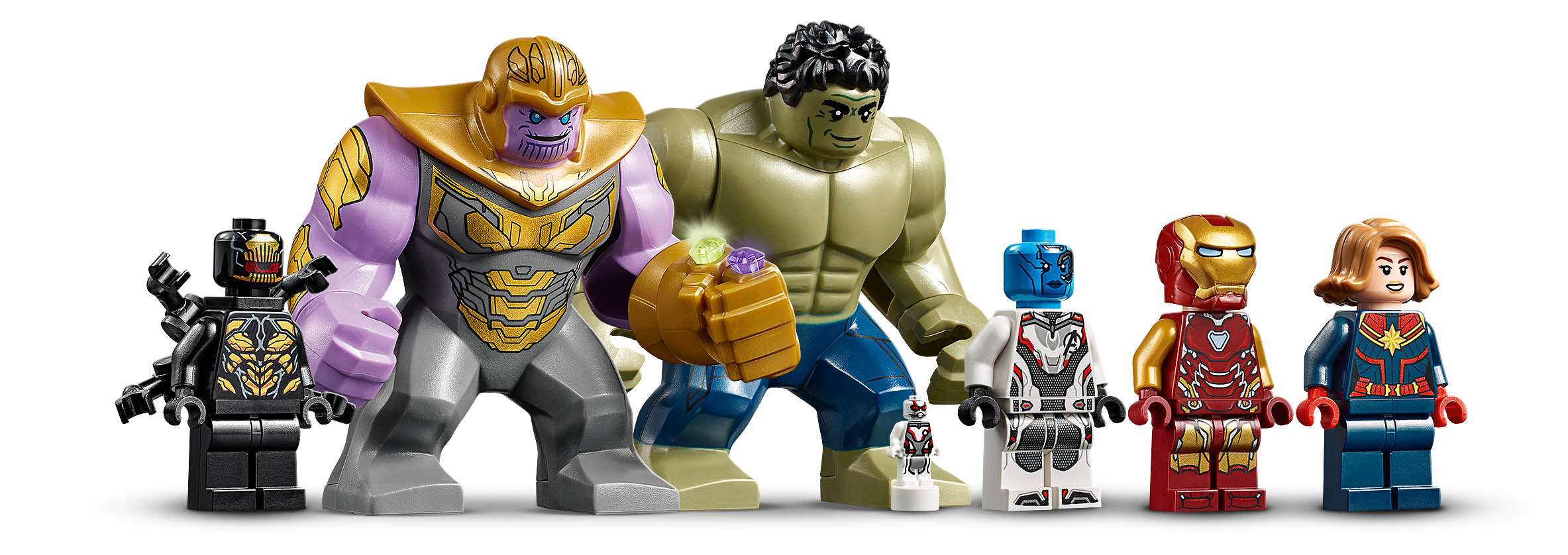 Avengers HQ Minifigure Lineup