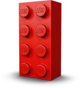 a red LEGO brick