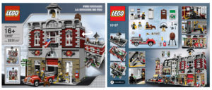 lego fire stations: fire brigade