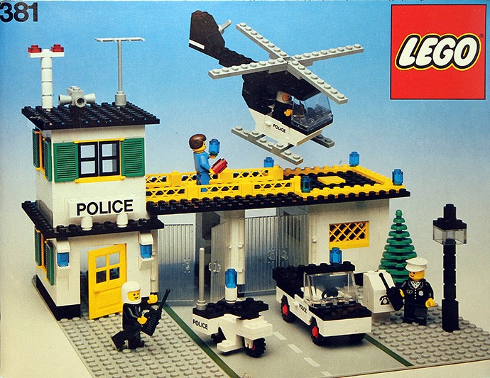 Evolution of the Brick: LEGO Police Headquarters Sets