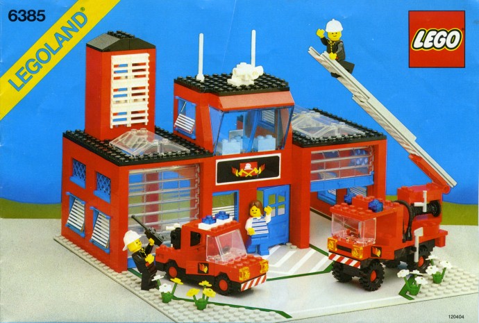 Evolution Brick: LEGO Fire Station Sets Through the Years
