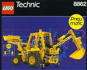 Best LEGO Technic Sets: Bachoe Grader