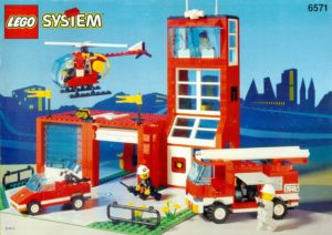 lego fire stations: flame fighters