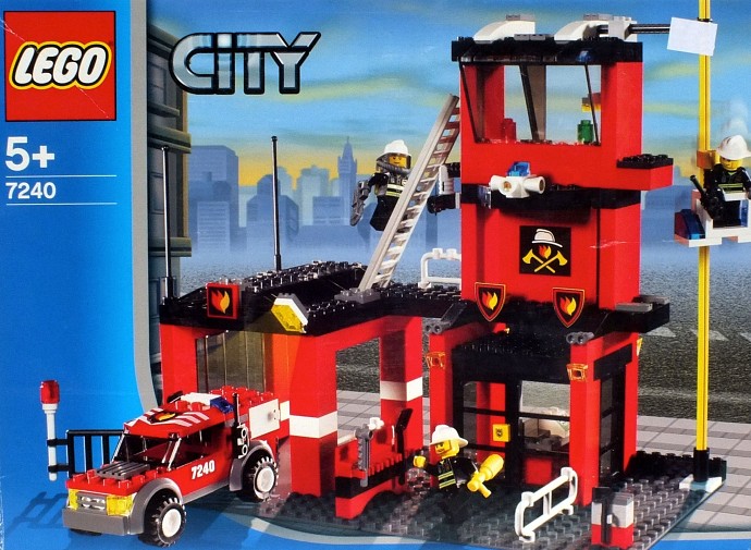 Evolution Brick: LEGO Fire Station Sets Through the Years