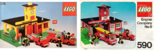 lego fire stations: first sets