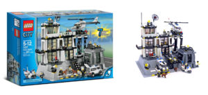 Evolution of the Brick LEGO Police Headquarters Sets