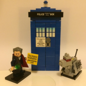 lego custom builds tardis and doctor who