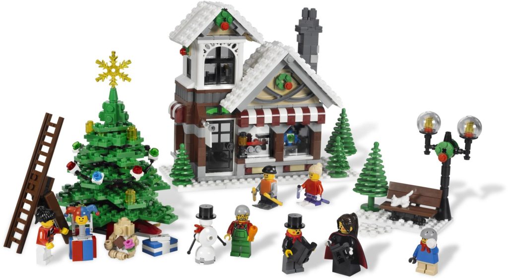 lego christmas toy shop