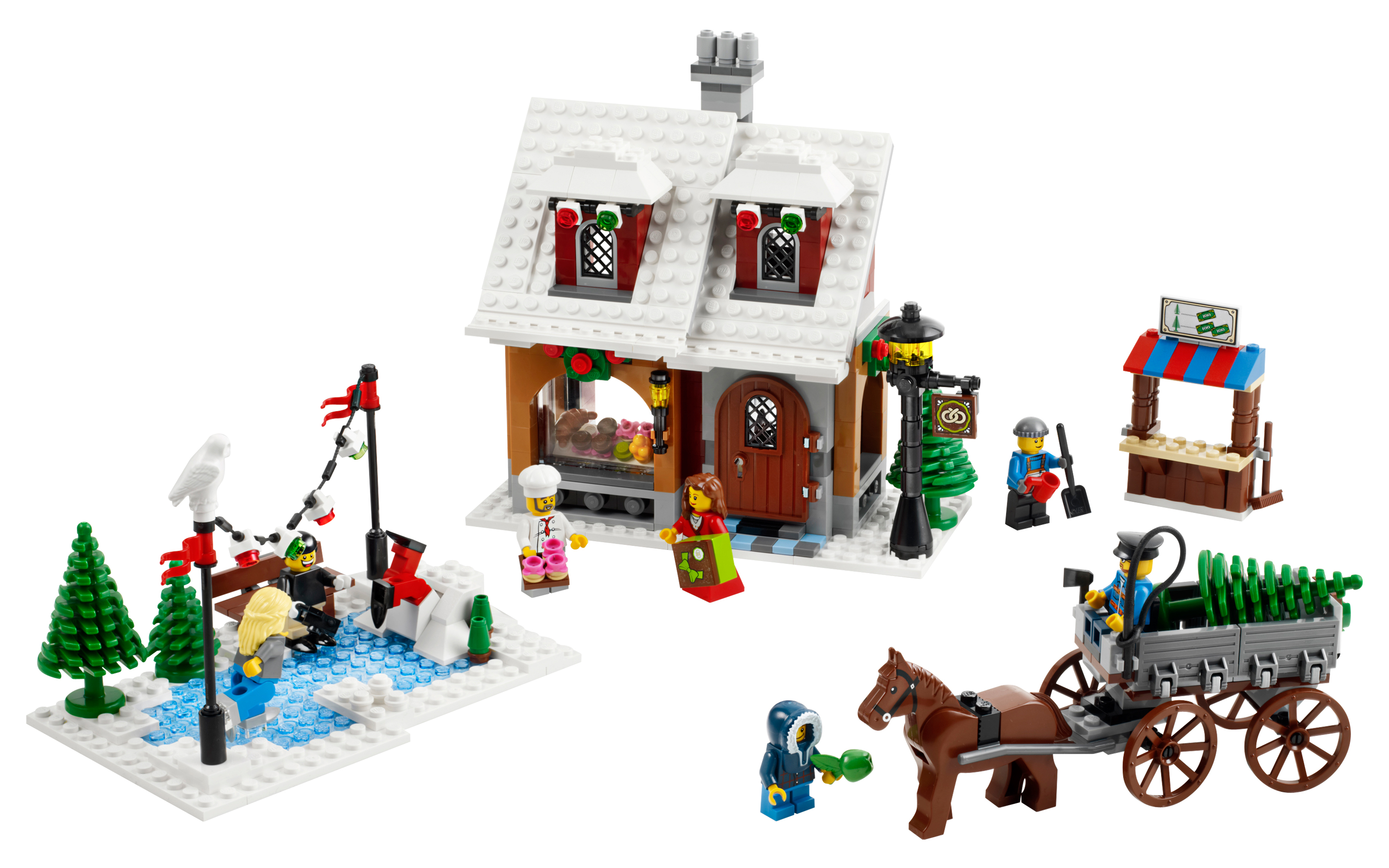 Lego Holiday Mini Build Set - Little Christmas Xmas Tree (with Presents) 10245