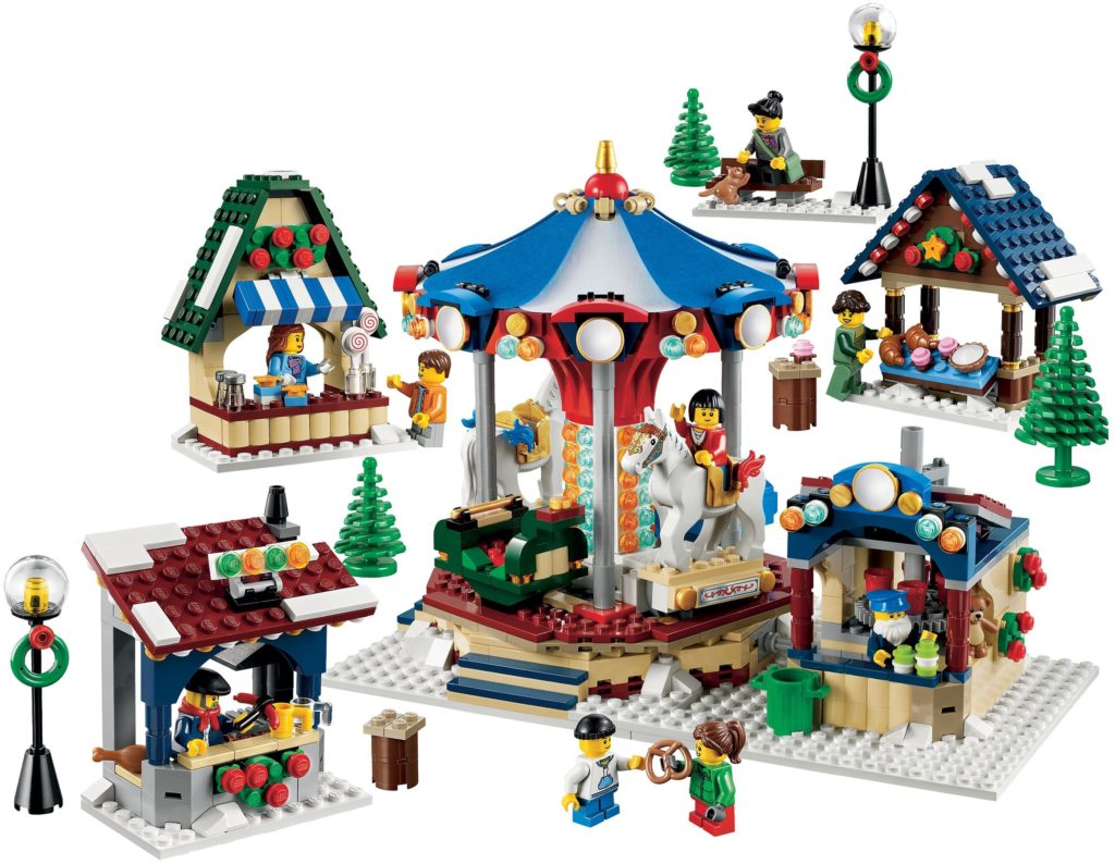 lego christmas market