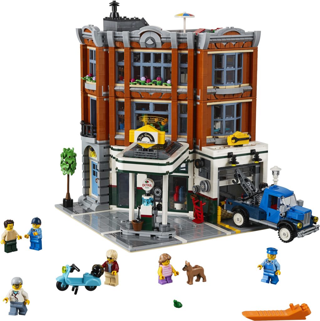 lego modular buildings corner garage