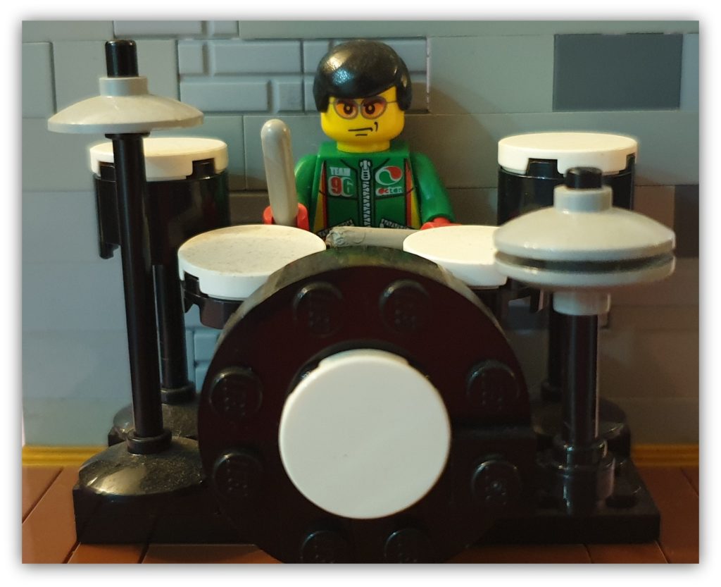 Concert Band Complete Drum Set Music Instruments for LEGO Minifigures MOCs 