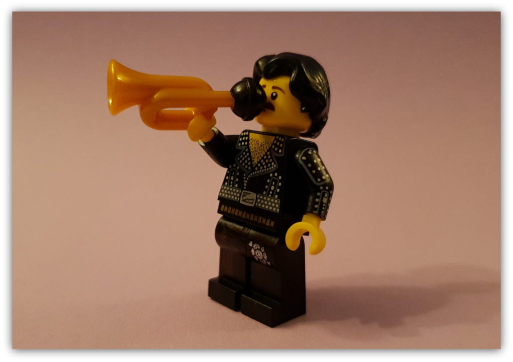 lego musical instruments horn