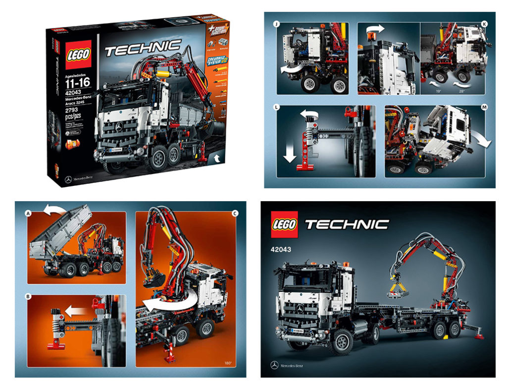 lego technic big truck 42043