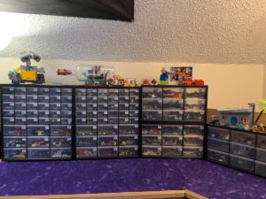 sorting and storing a larger lego collection