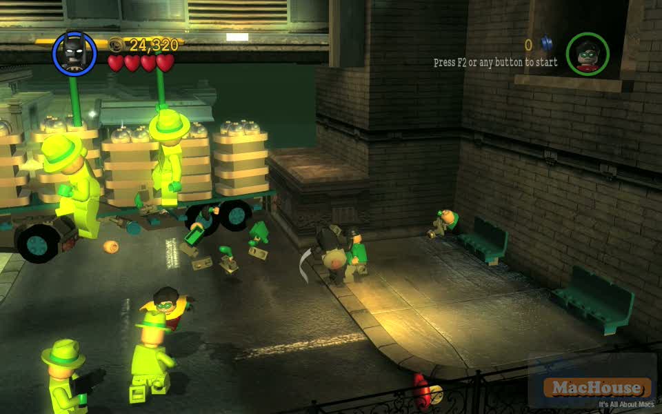 lego batman: the videogame fight scene