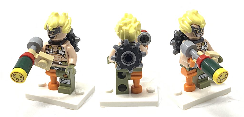 junkrat and roadhog: junkrat figure