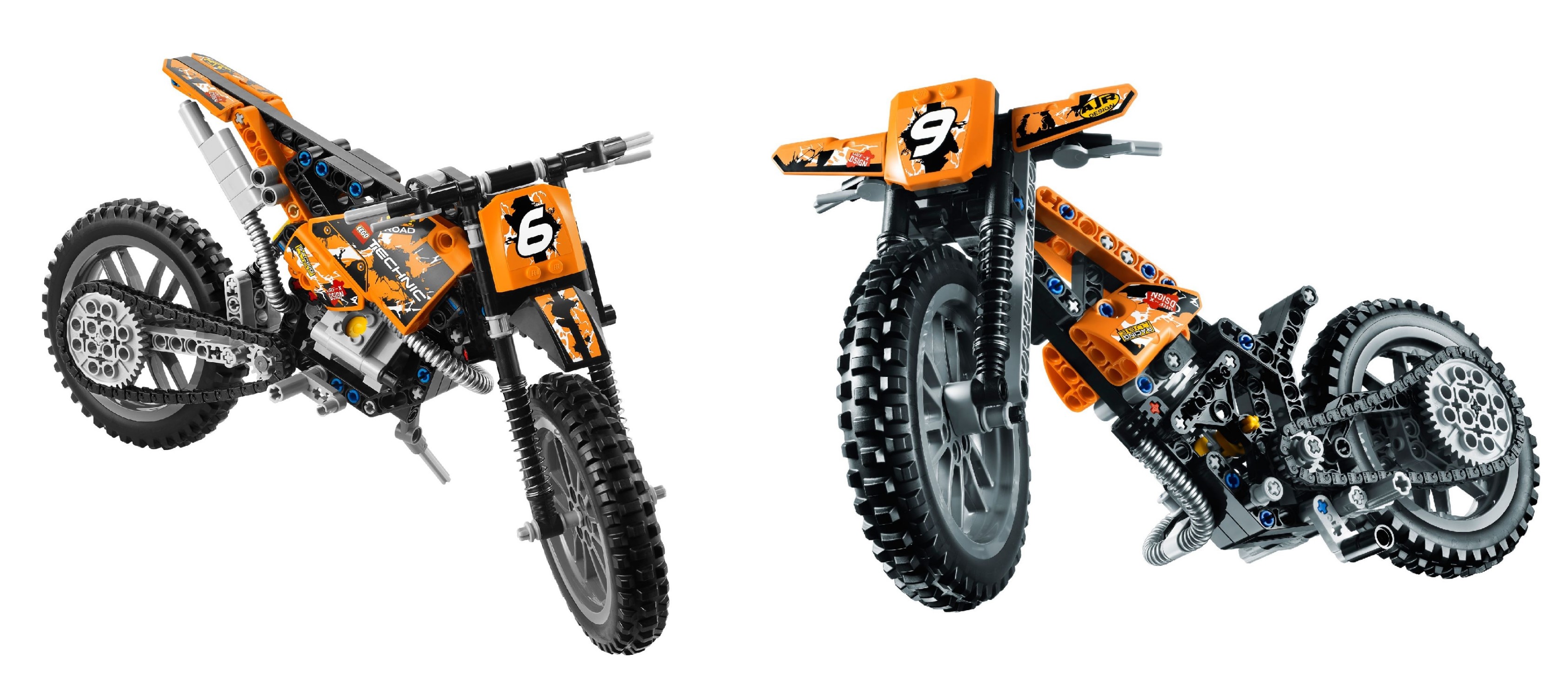 30 years of Technic motorcycles