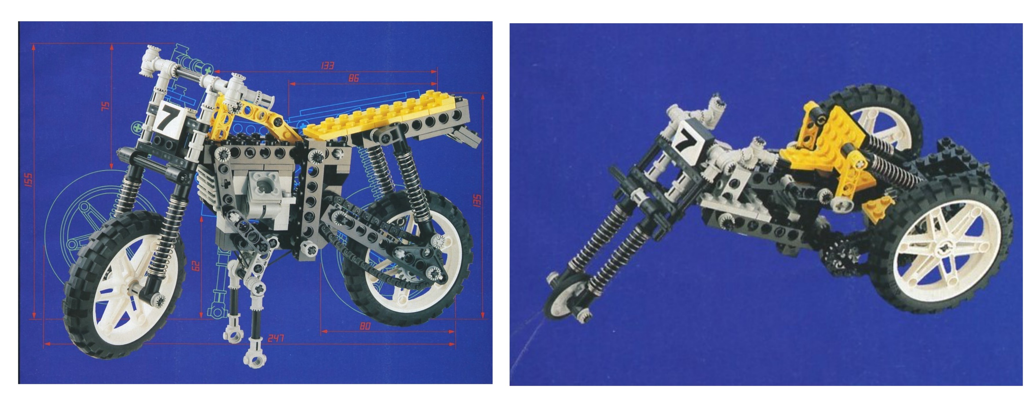 Every licensed motorcycle set from LEGO Technic and beyond