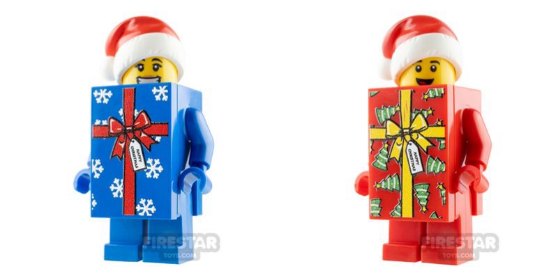 Christmas minifigures best sale