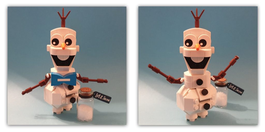 olaf lego set