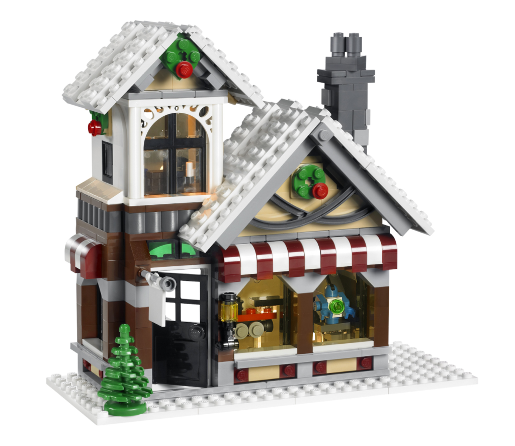 winter village toy shop
