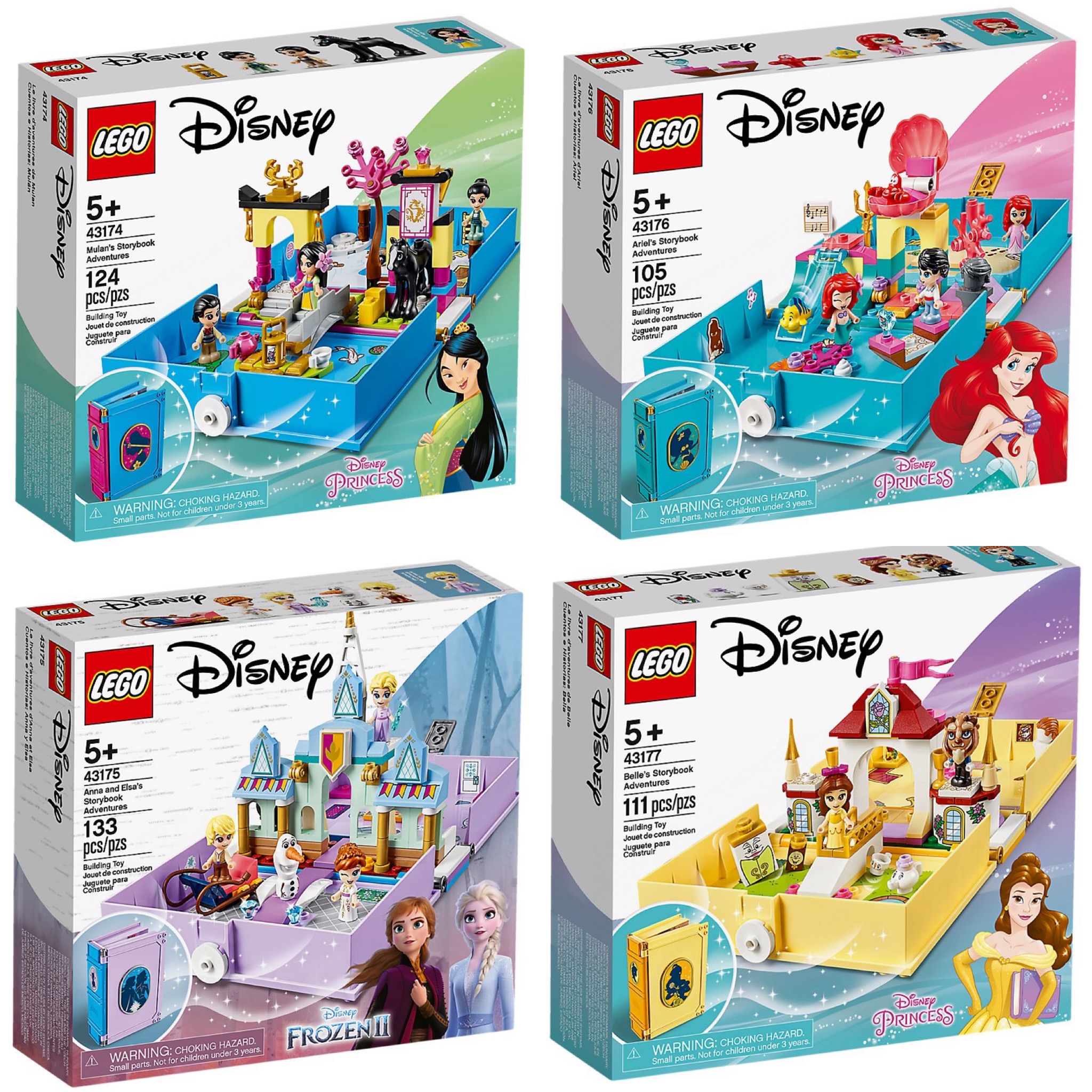 LEGO Belle's Storybook Adventures Disney Princess for sale online 43177 