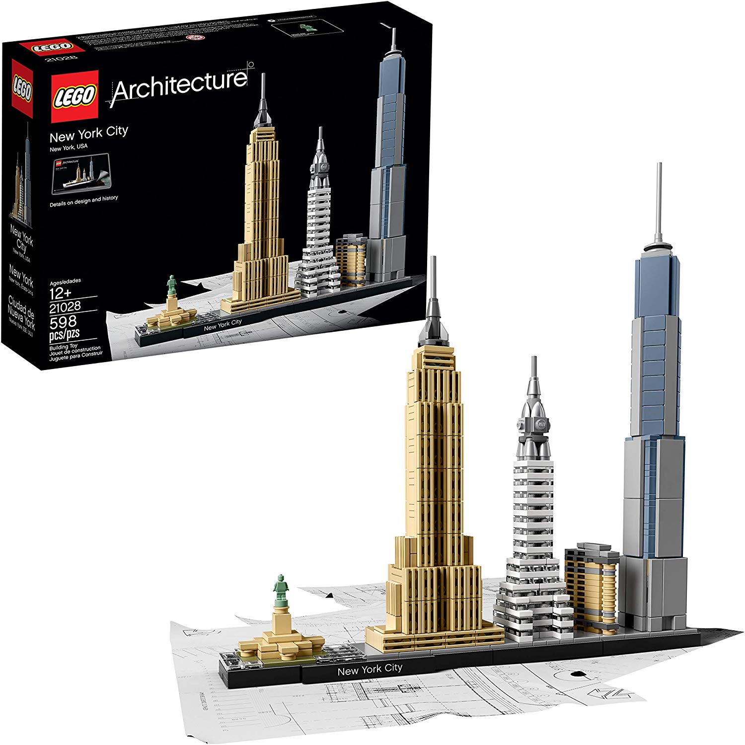 lego architecture seattle skyline