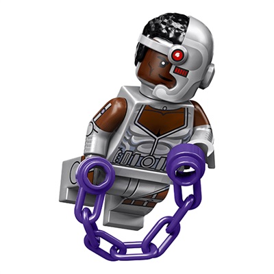LEGO Cyborg Minifigure