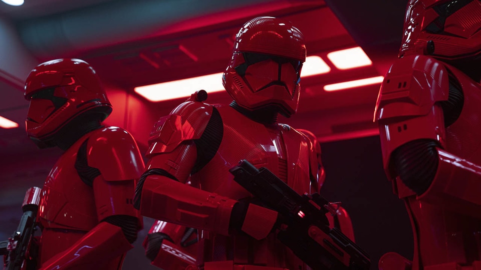 Sith Troopers in the film