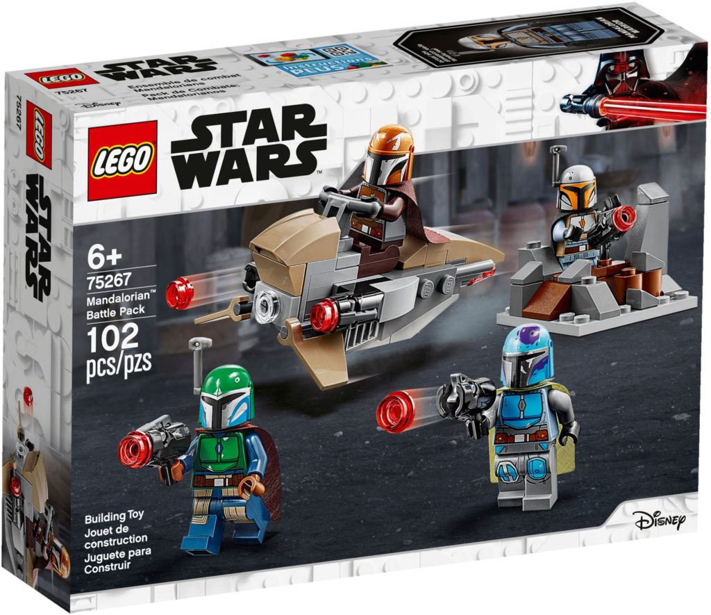 LEGO Star Wars MANDALORIAN BATTLE PACK Comparison!, (7914 vs 75267