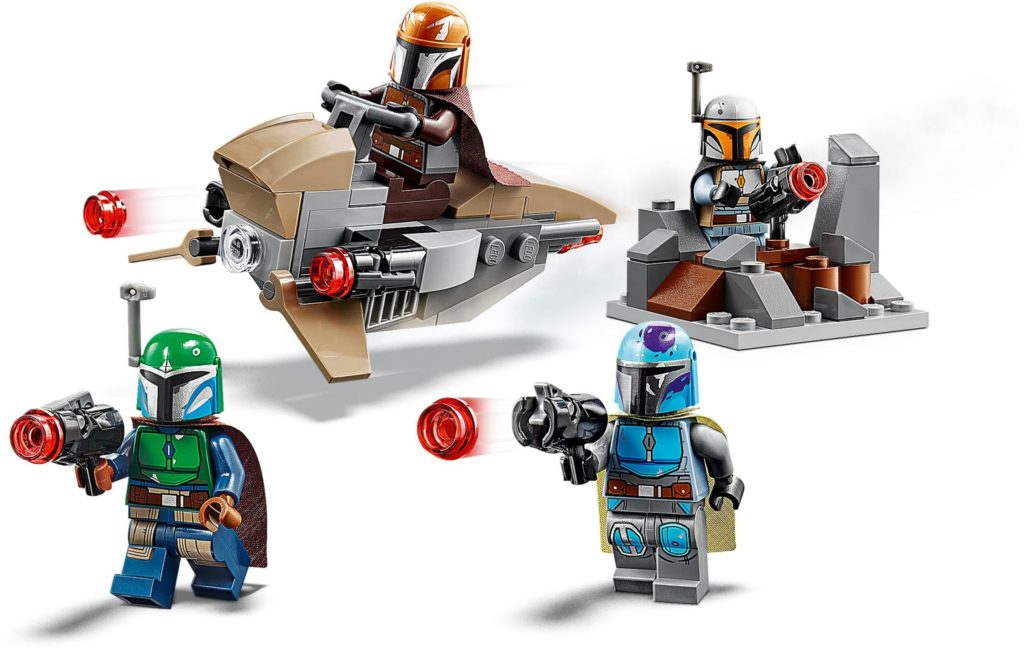 lego mandalorian battle pack minifigures