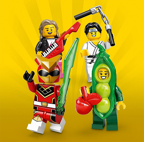 Lego minifigures series discount 20 power ranger