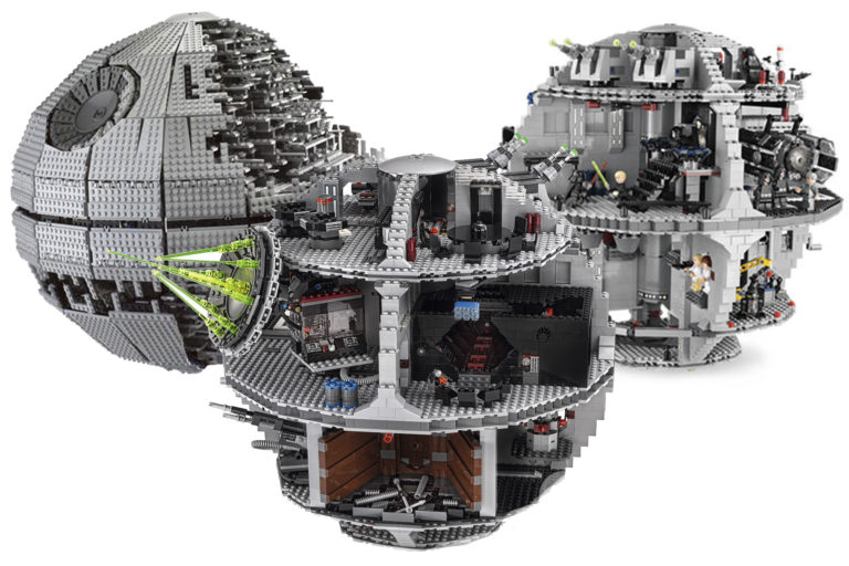 lego star wars death star model